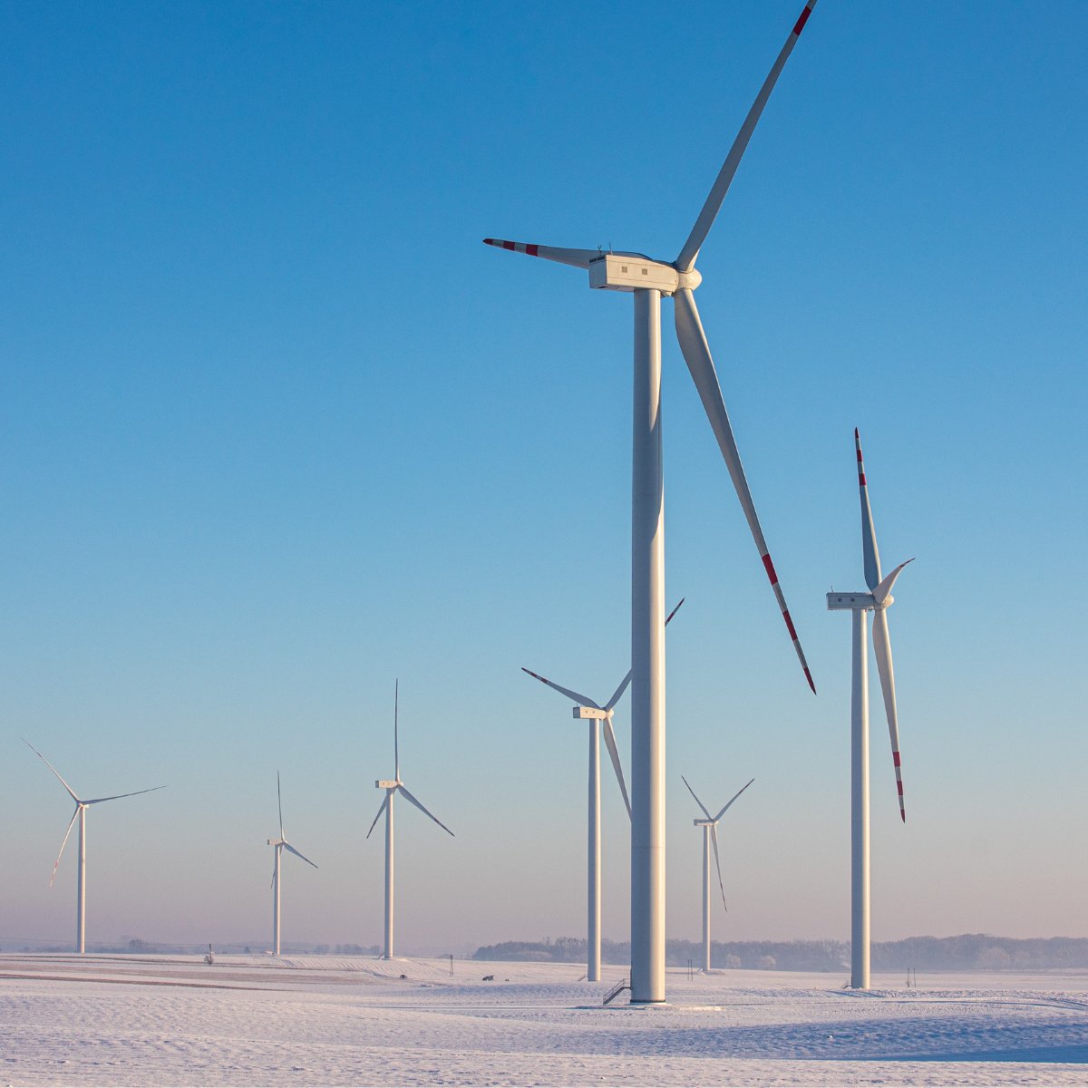 Anti-icing and De-icing for wind turbines during winter season.