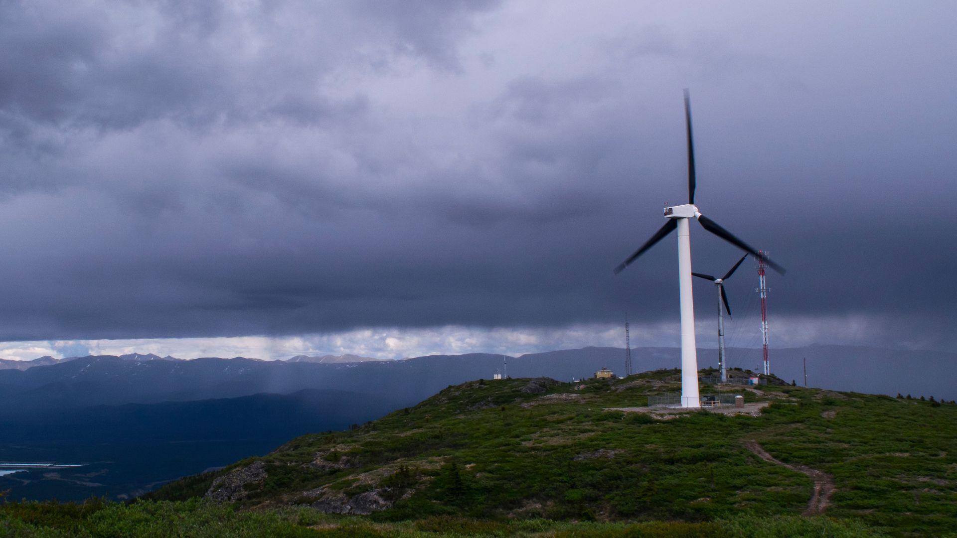 Lightning protection for wind turbines