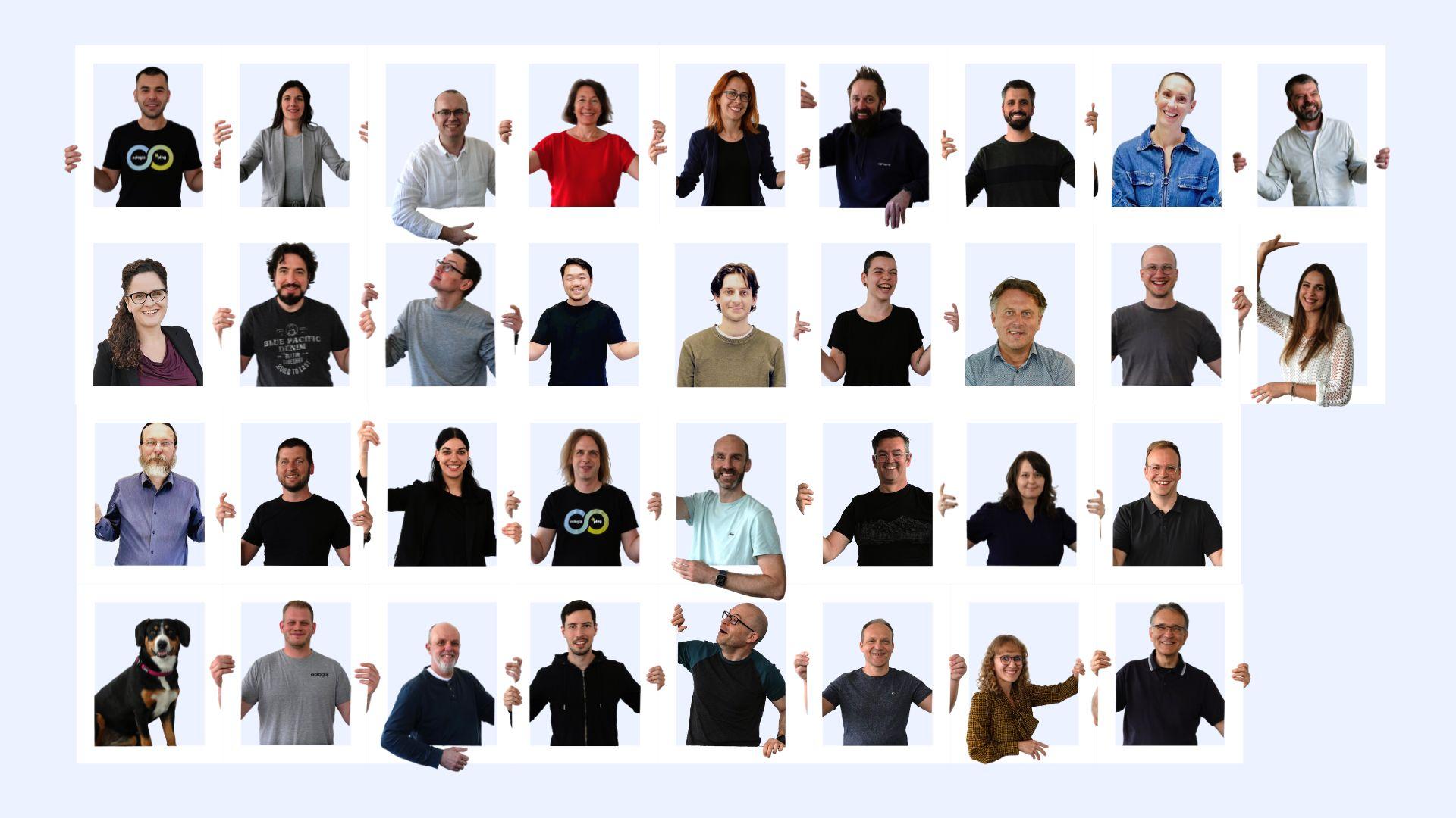 EOLOGIX-PING team with all team members in August 2025.