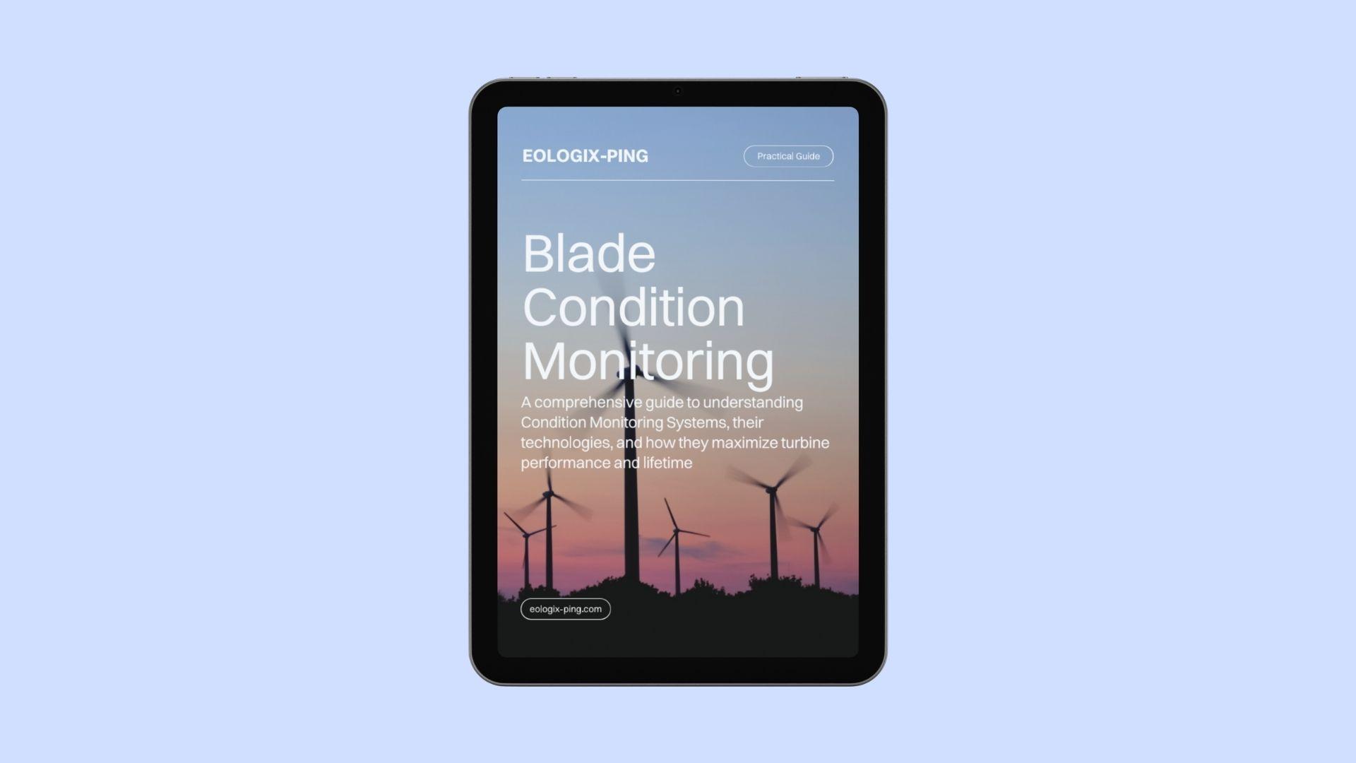 Title of the practical guide about Condition Monitoring Systems.