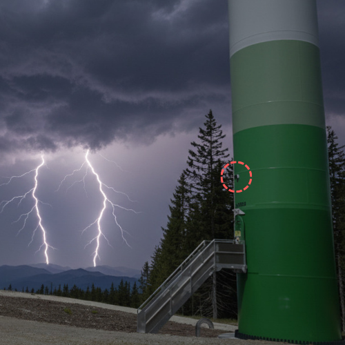 Lightning Monitoring Mounted